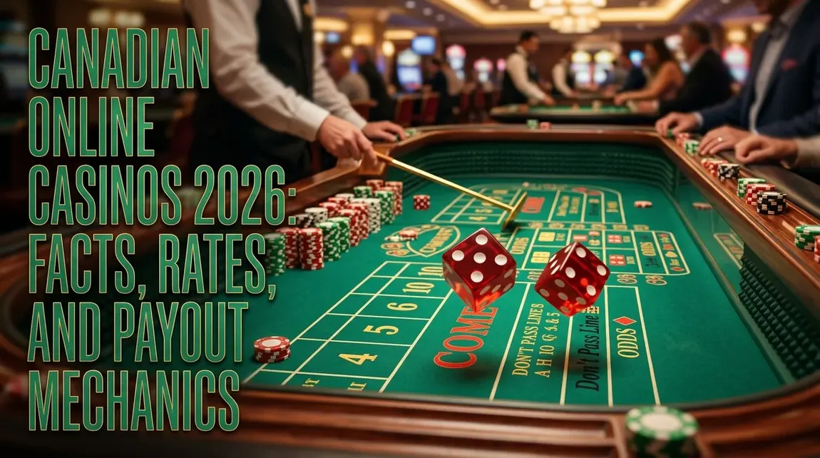 Dynamic red dice flying over an emerald craps table, symbolising casino payouts.